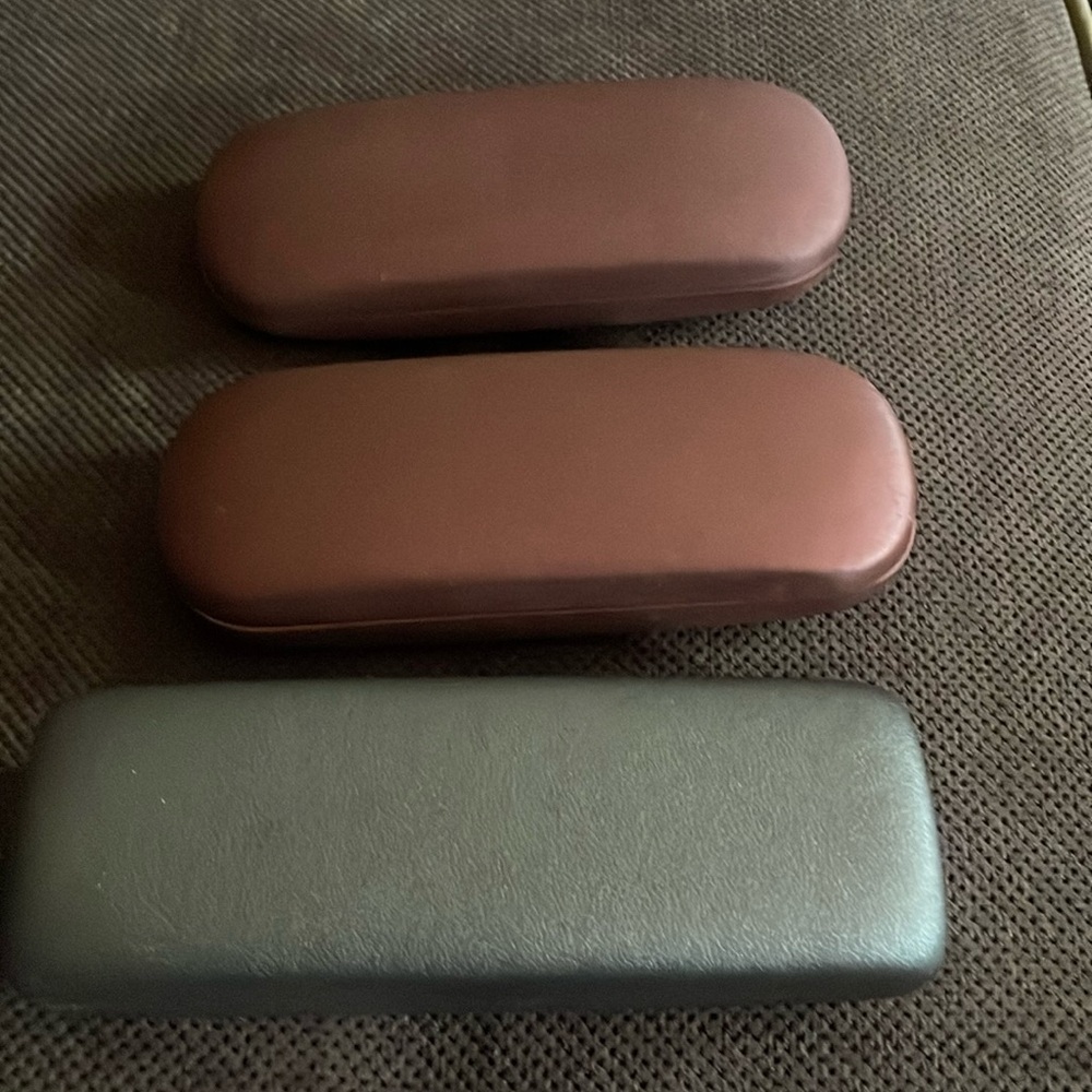 3 Eyeglass Cases